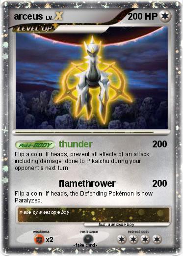 Pokemon arceus