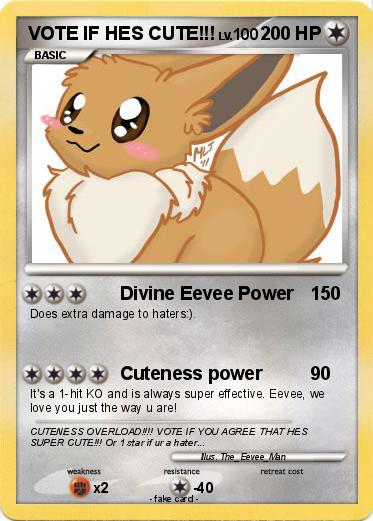 Pokemon VOTE IF HES CUTE!!!