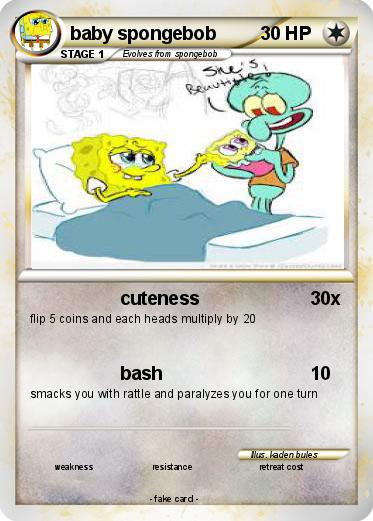 Pokemon baby spongebob