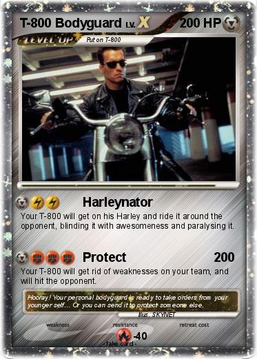 Pokemon T-800 Bodyguard