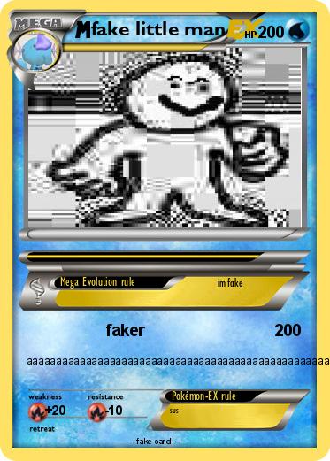 Pokemon fake little man