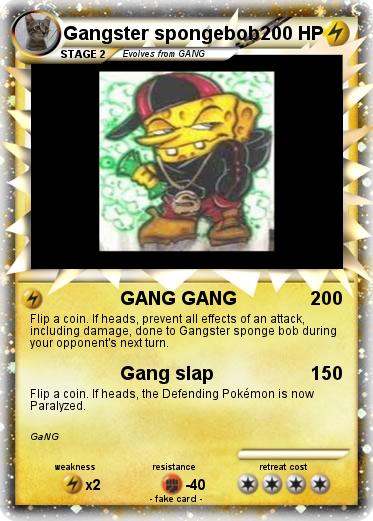 Pokemon Gangster spongebob