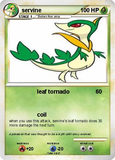 Pokemon servine