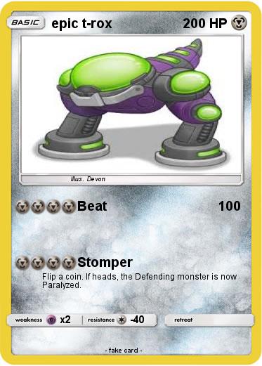 Pokemon epic t-rox
