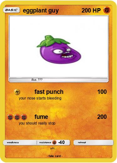 Pokemon eggplant guy