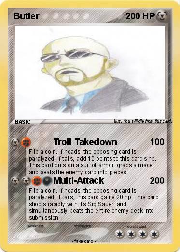 Pokemon Butler Pokemon Butler