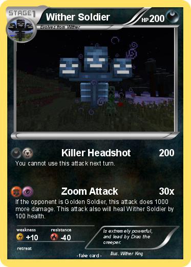 Pokemon Wither Soldier