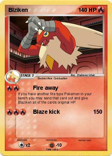 Pokemon Blziken