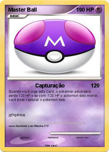 Pokemon Master Ball