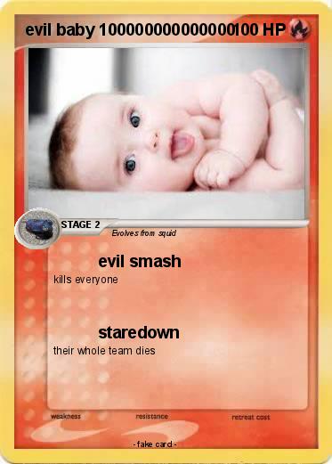 Pokemon evil baby 100000000000000