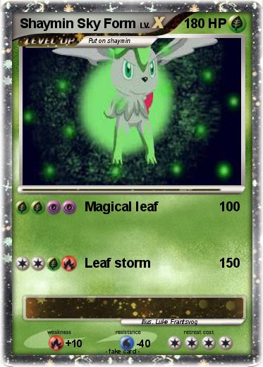 Pokemon Shaymin Sky Form