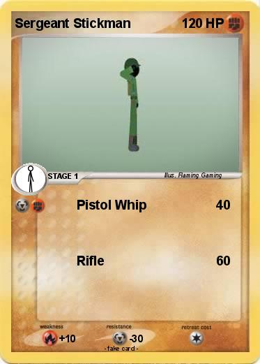 Pokemon Sergeant Stickman