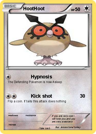 Pokemon HootHoot