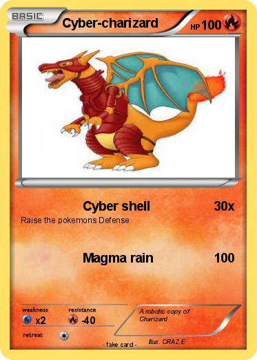 Pokemon Cyber-charizard
