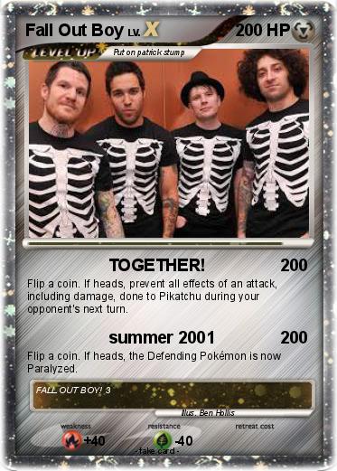 Pokemon Fall Out Boy