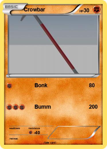 Pokemon Crowbar