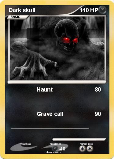 Pokemon Dark skull