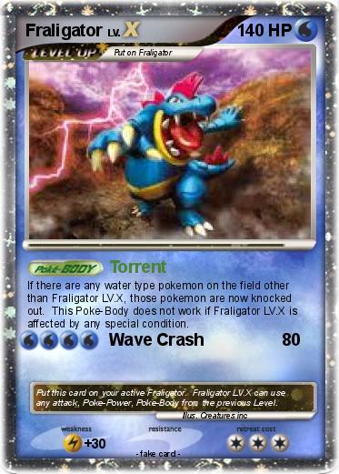 Pokemon Fraligator
