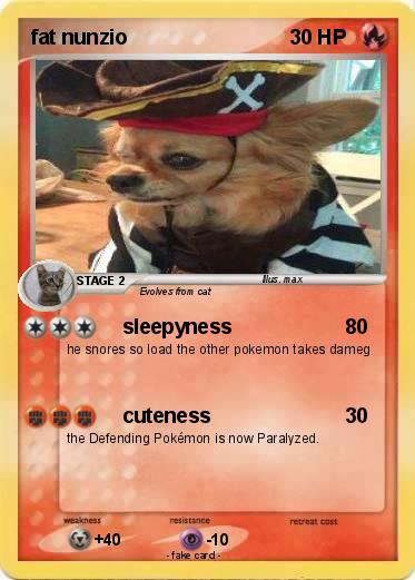 Pokemon fat nunzio