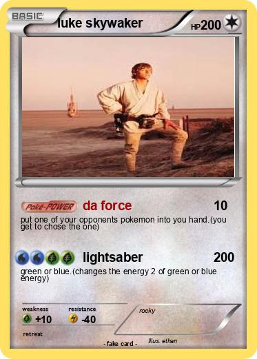 Pokemon luke skywaker