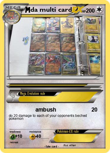Pokemon da multi card