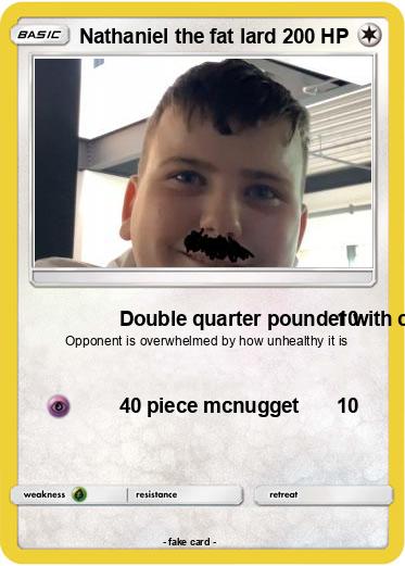 Pokemon Nathaniel the fat lard