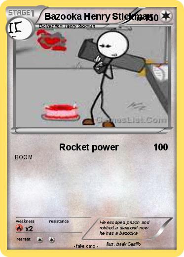 Pokemon Bazooka Henry Stickman
