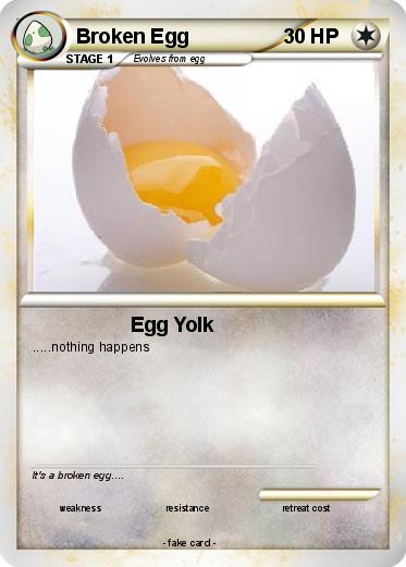 Pokemon Broken Egg