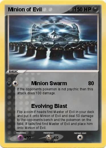 Pokemon Minion of Evil