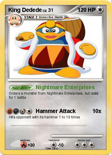 Pokemon King Dedede