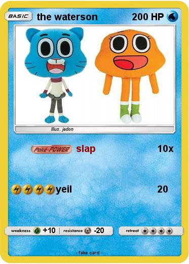 Pokemon the waterson