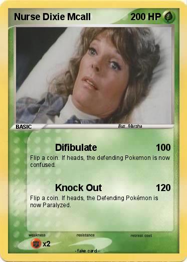 Pokemon Nurse Dixie Mcall