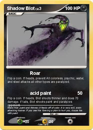 Pokemon Shadow Blot