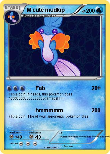 Pokemon M cute mudkip