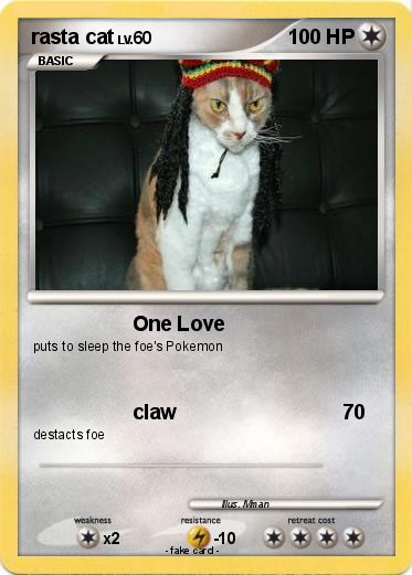 Pokemon rasta cat