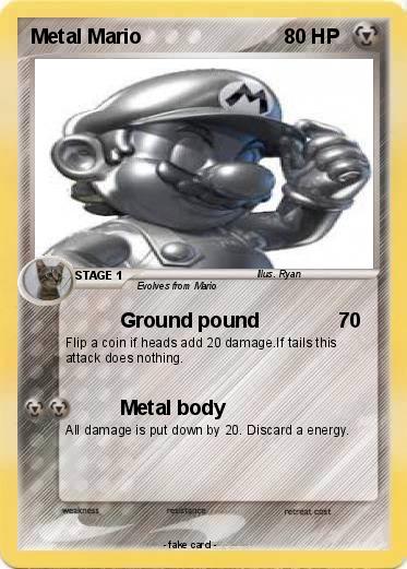 Pokemon Metal Mario