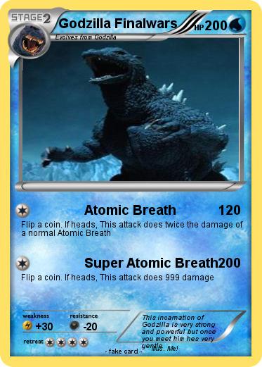 Pokemon Godzilla Finalwars