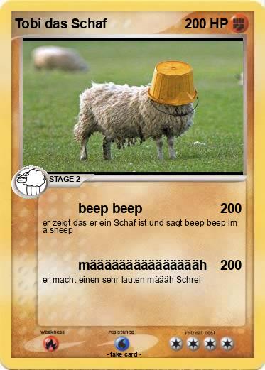 Pokemon Tobi das Schaf