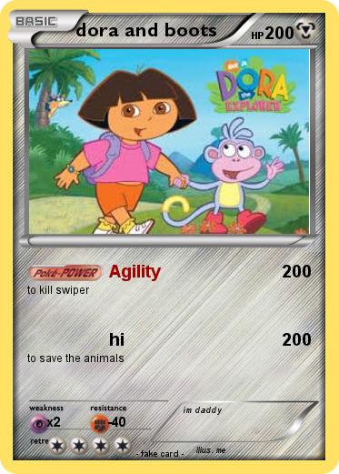 Pokemon dora and boots