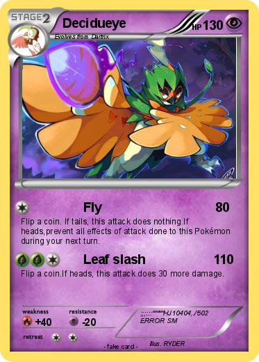 Pokemon Decidueye