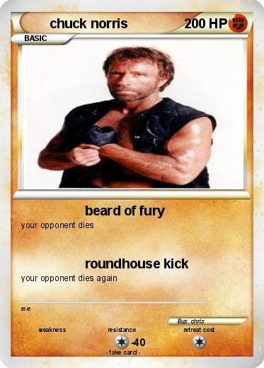 Pokemon chuck norris