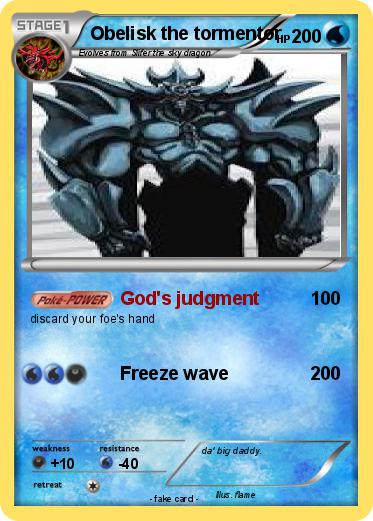 Pokemon Obelisk the tormentor