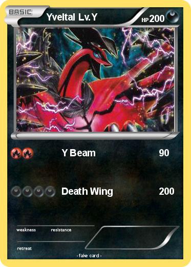 Pokemon Yveltal Lv.Y