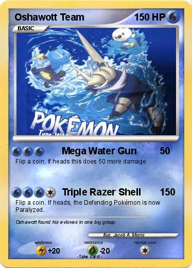Pokemon Oshawott Team