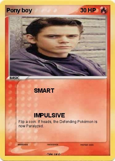 Pokemon Pony boy