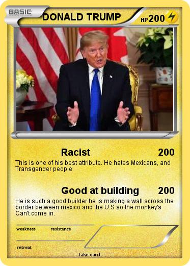 Pokemon DONALD TRUMP