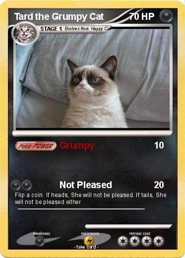 Pokemon Tard the Grumpy Cat