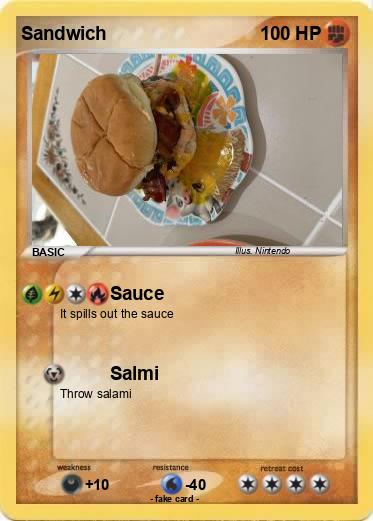 Pokemon Sandwich