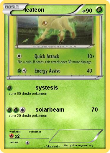 Pokemon leafeon