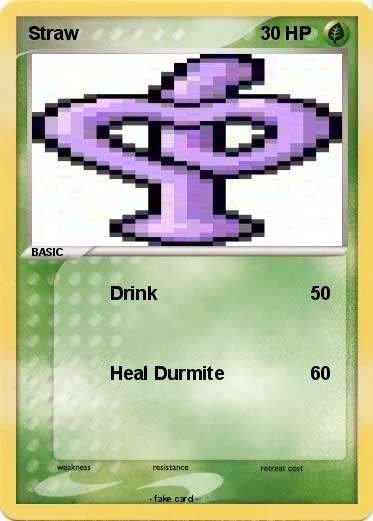 Pokemon Straw